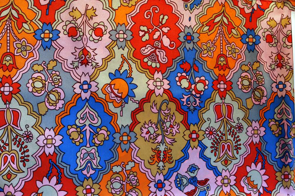 Printed Silk Charmeuse1