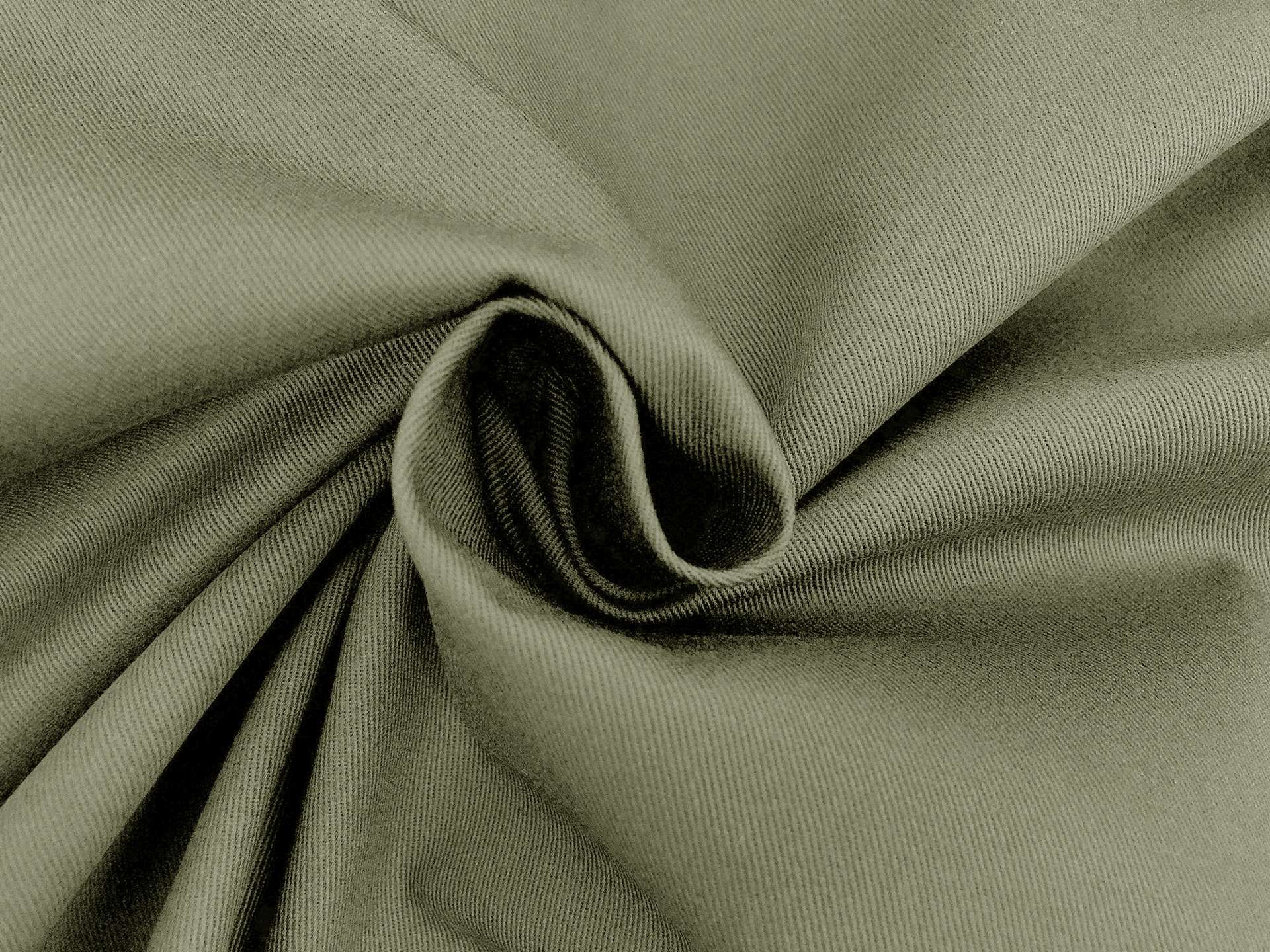 Cotton Chino Twill in Sage 1