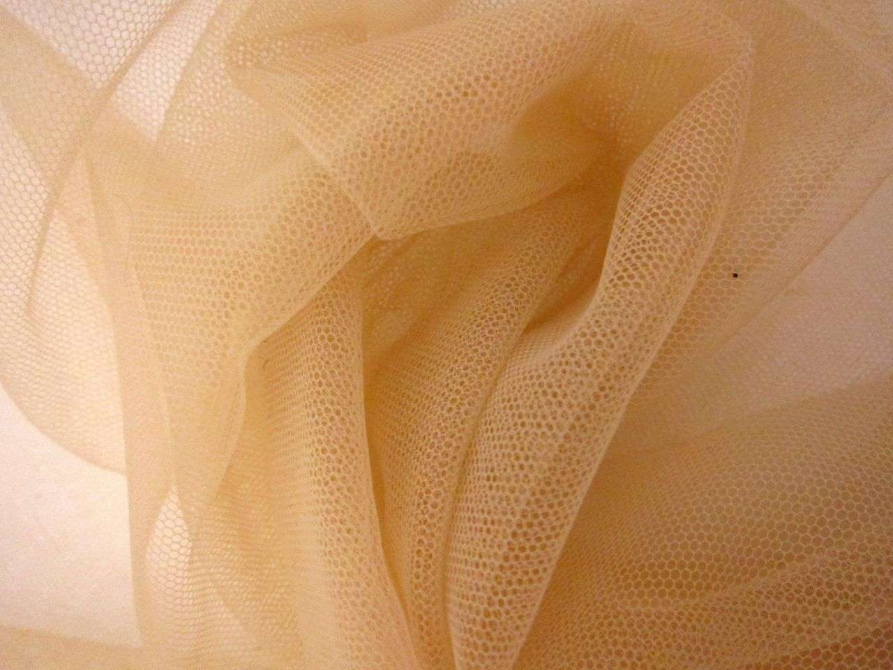 Nylon Tulle in Skin1