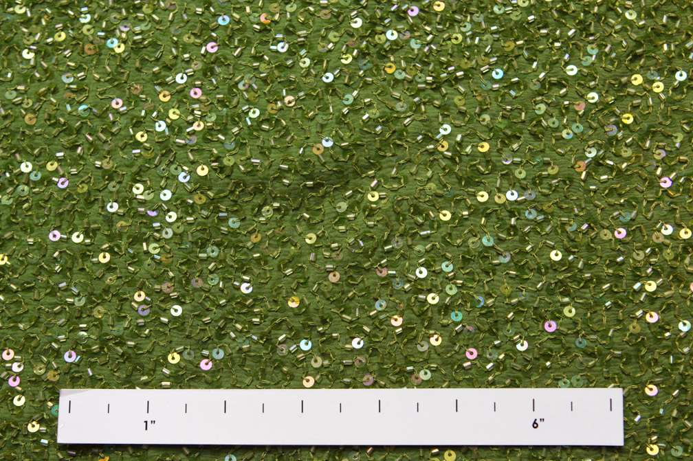 Sequins on Silk Chiffon1