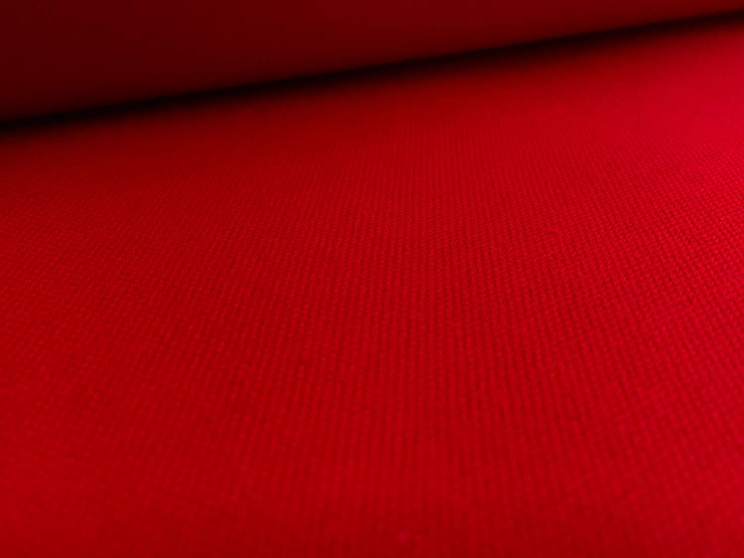 10oz Organic Cotton Canvas in Red0