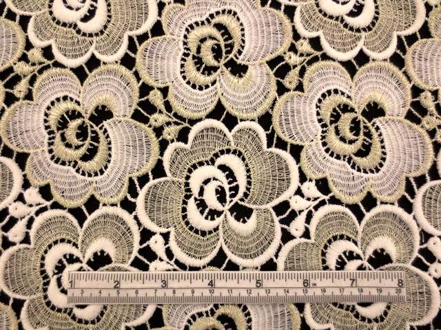 Metallic Guipure Lace1