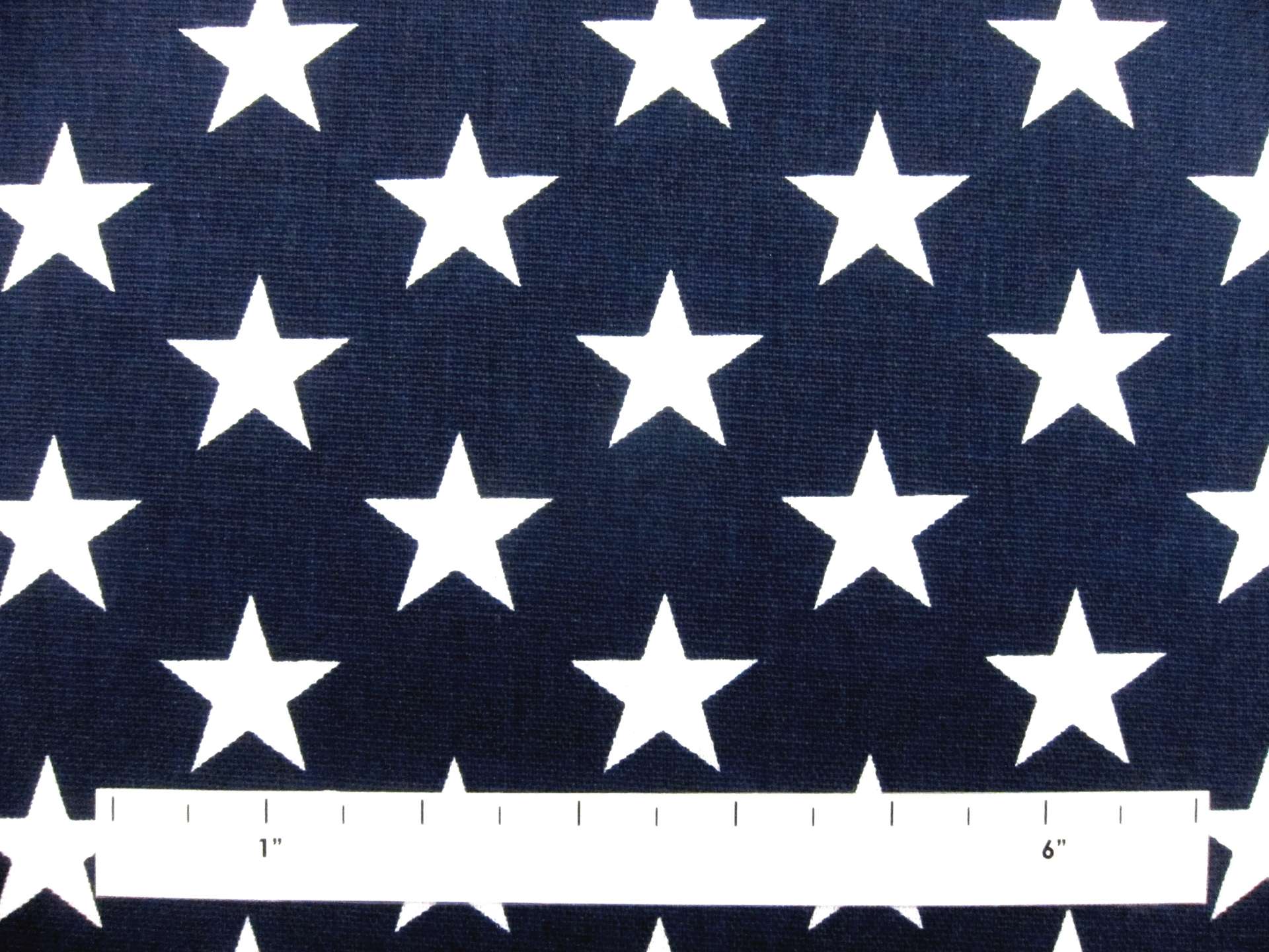 Cotton Canvas Stars Print1