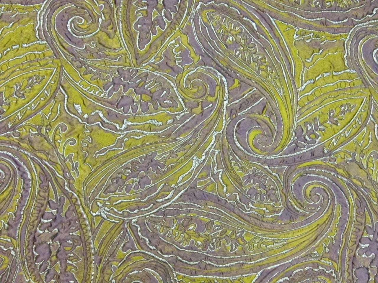 Metallic Matelassé
