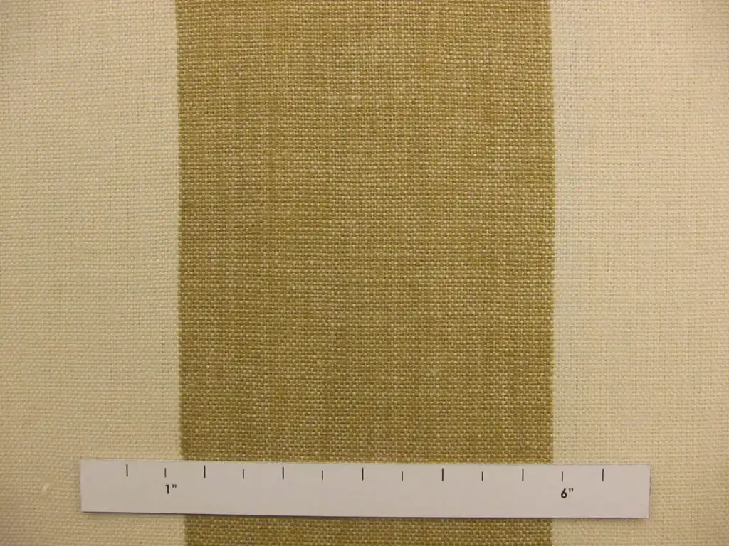 Linen Upholstery 4.5" Stripe in Hemp1