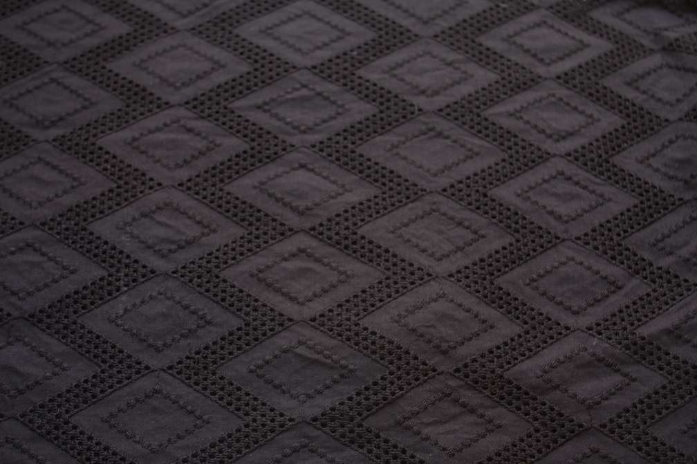 Cotton Eyelet in Black2