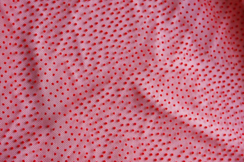 Flocking on Tulle