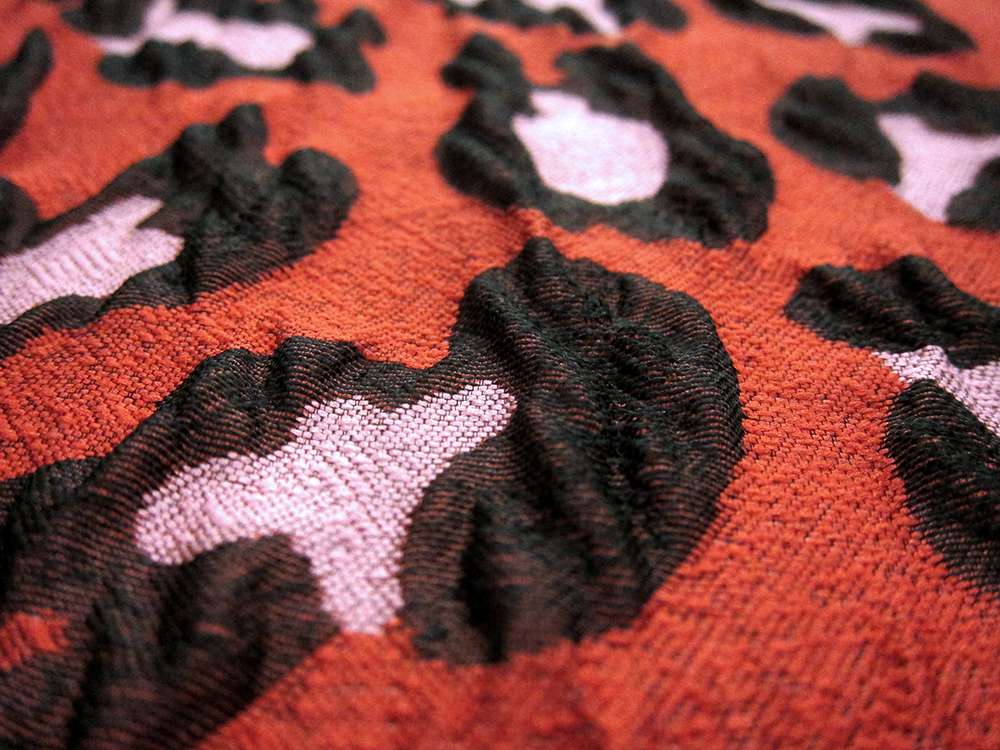 Animal Print Cloqué1
