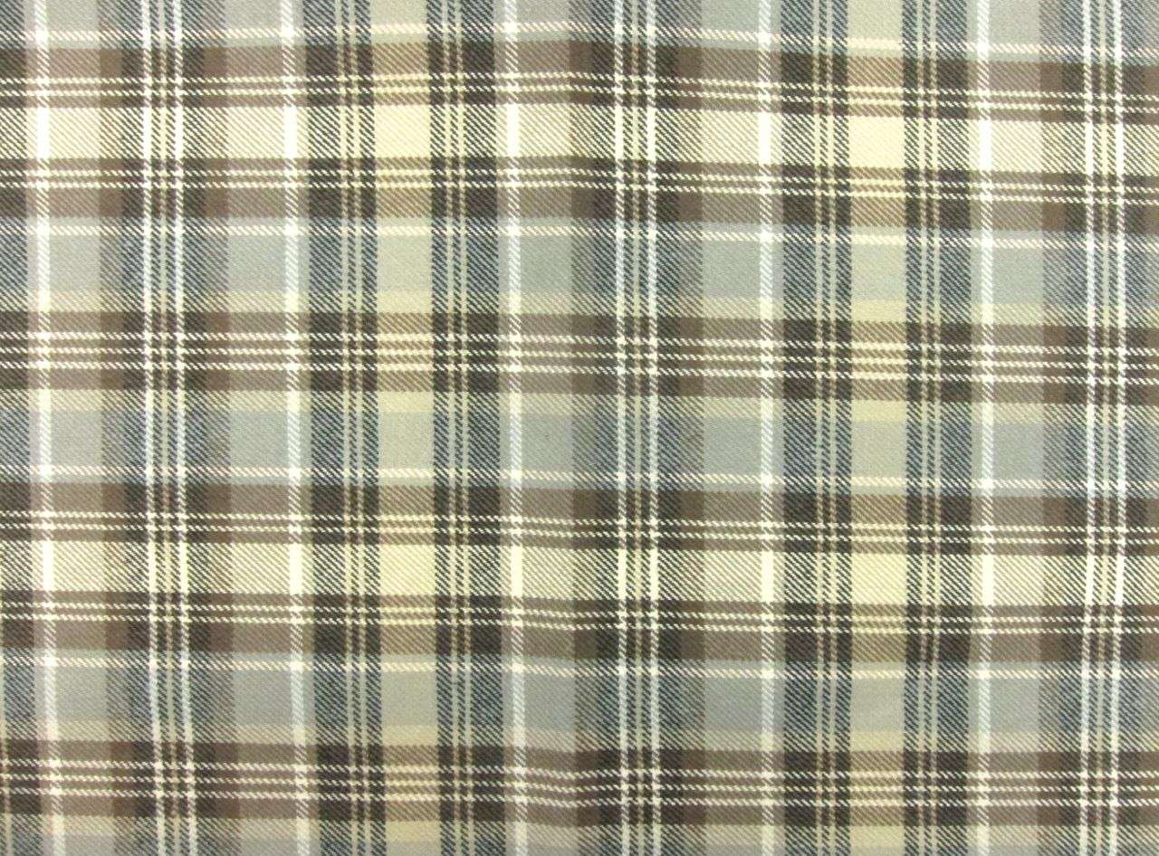Heavy Woven Cotton Plaid0
