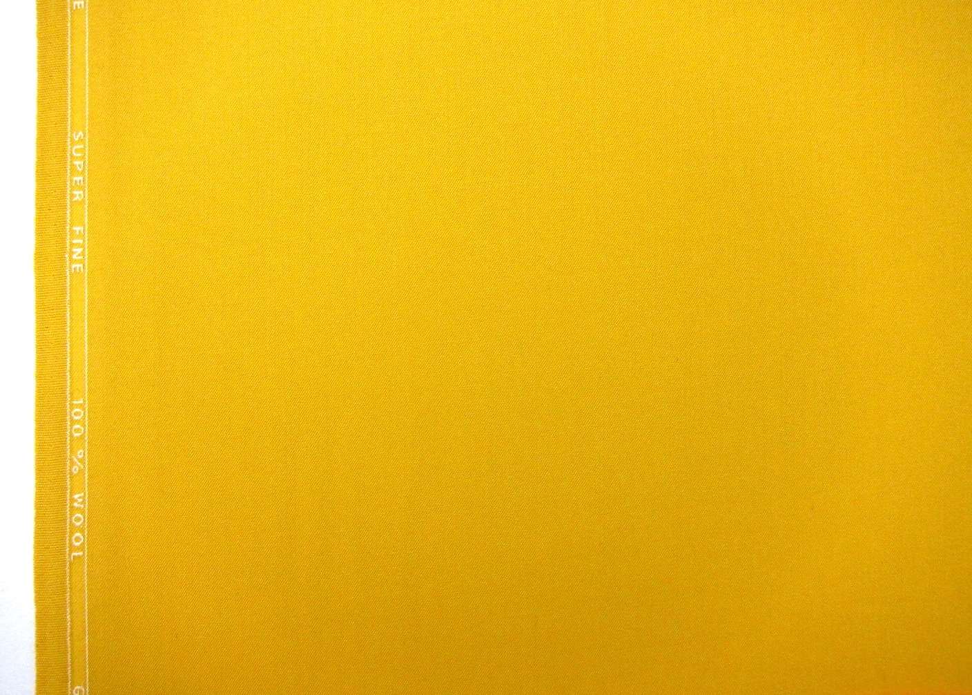 Wool Gabardine in Canary0