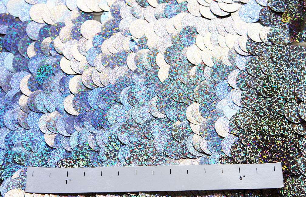 Paillettes on Silk Chiffon2