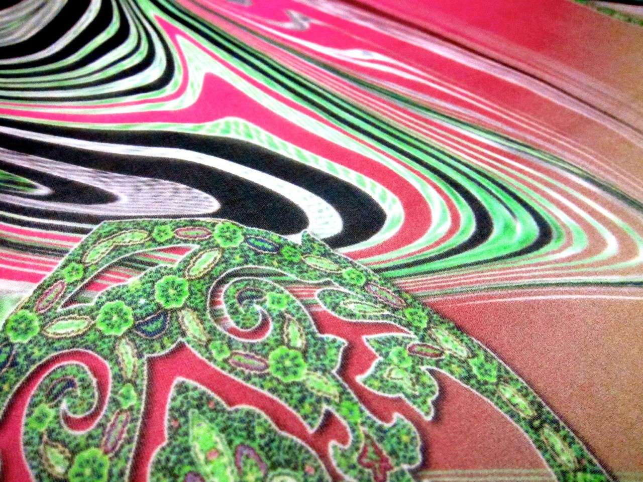 Printed Silk Chiffon Panel2