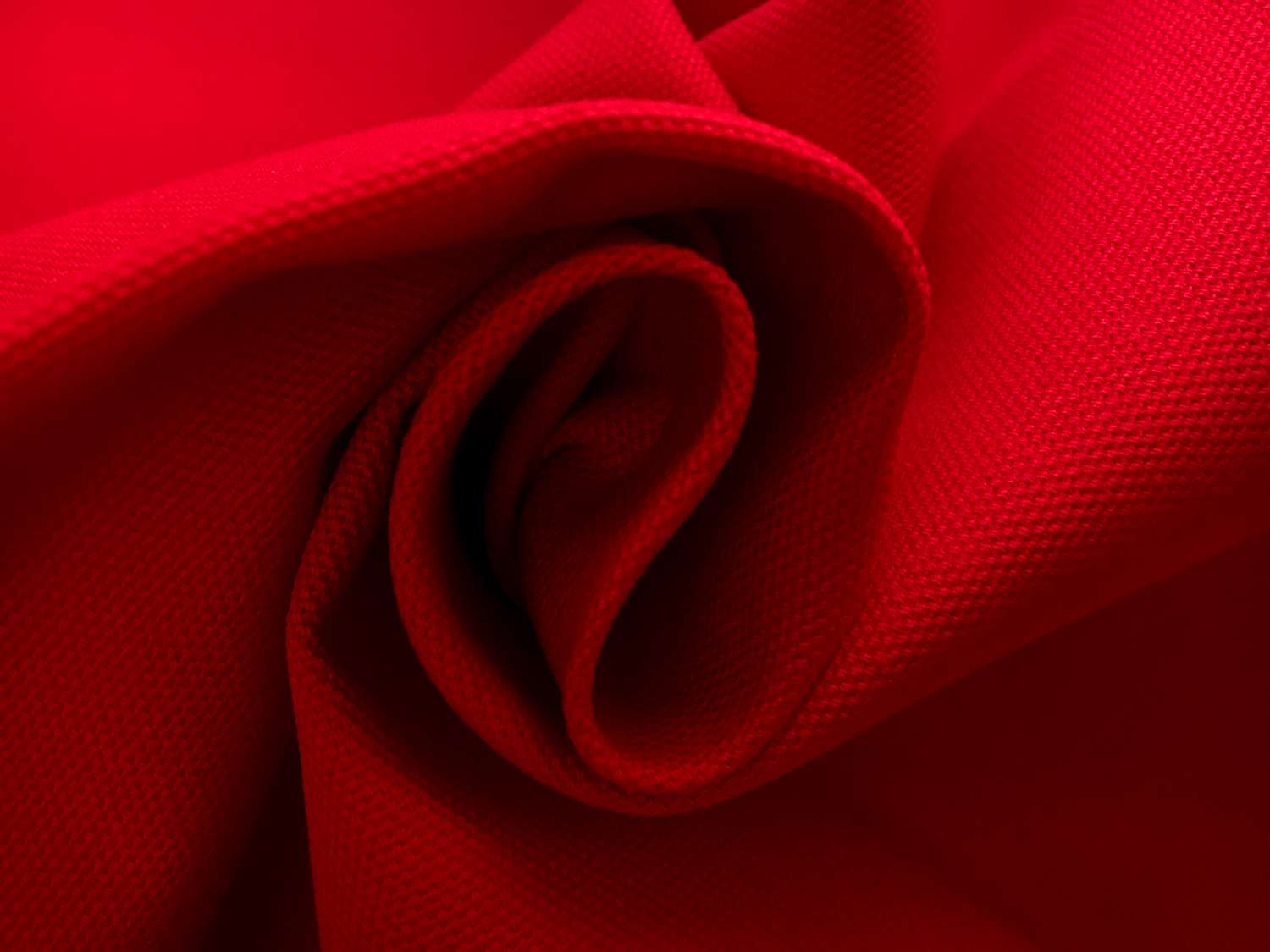 10oz Organic Cotton Canvas in Red1