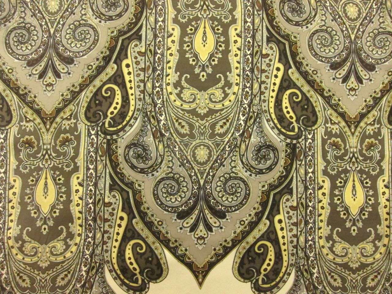 Printed Silk Charmeuse0