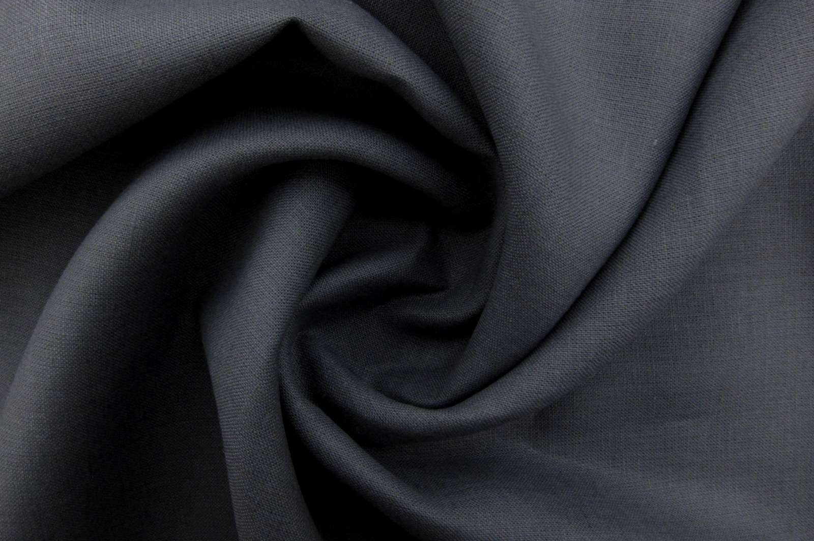 Midweight Linen in Charcoal