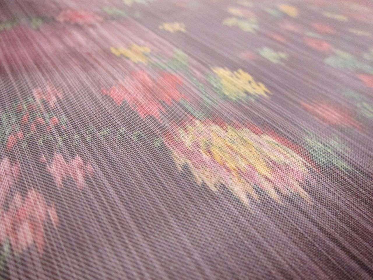 Metallic Nylon Blend Warp Organza2