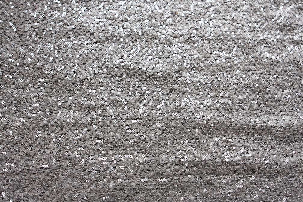 Novelty Sequin Bouclé Knit0