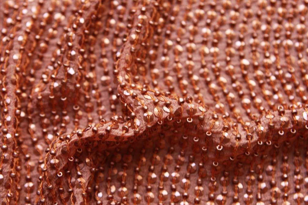 Sequins on Silk Chiffon3