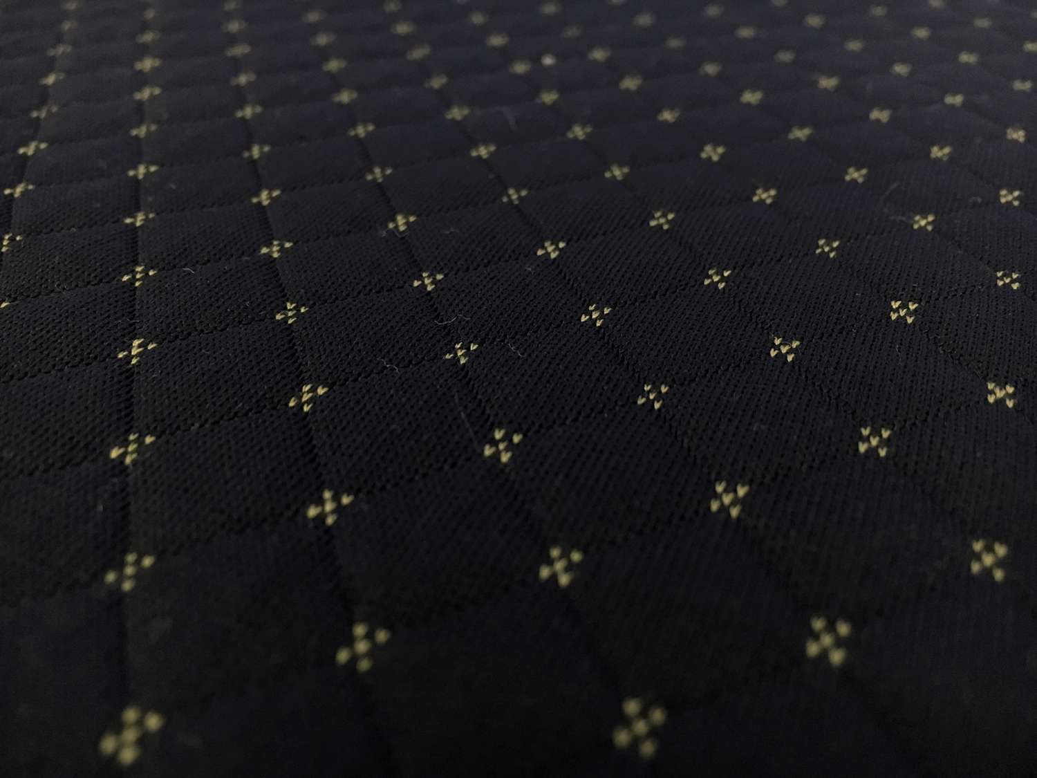 Quilted Novelty Knit in Navy3