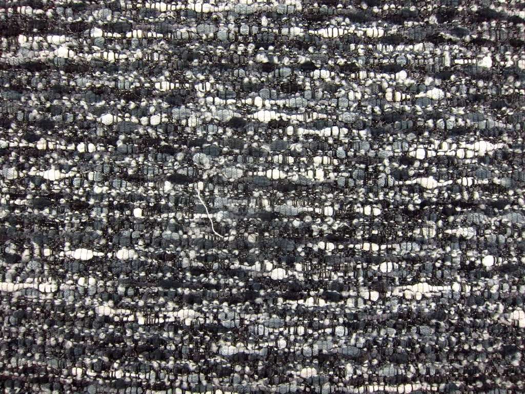 Virgin Wool Blend Tweed0