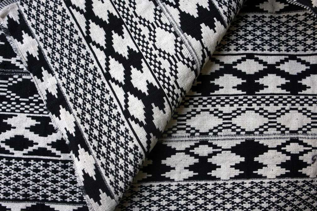 Doubleface Cotton Ikat Brocade2
