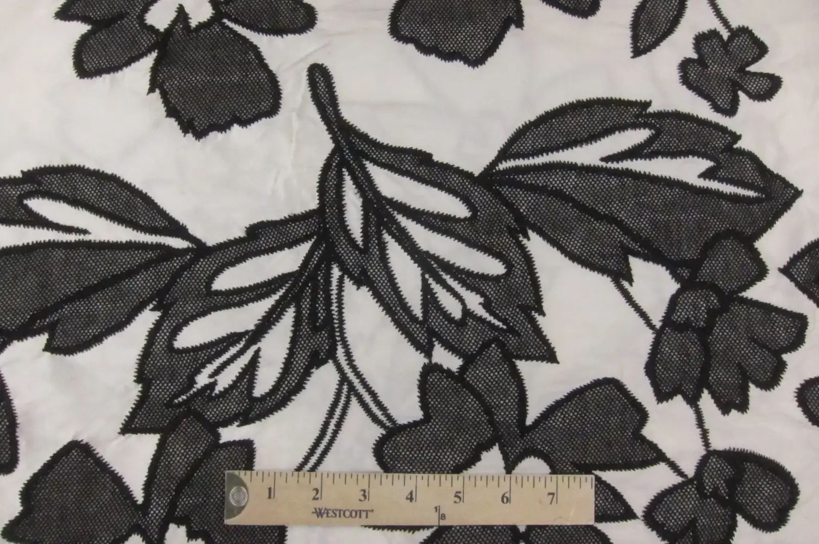 Embroidered Shantung
