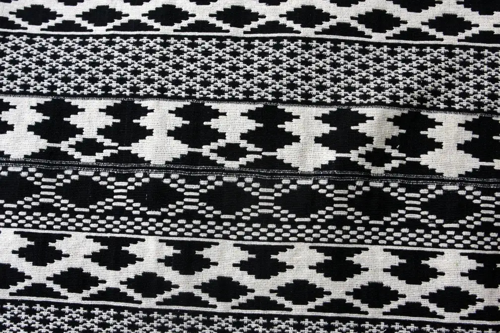 Doubleface Cotton Ikat Brocade