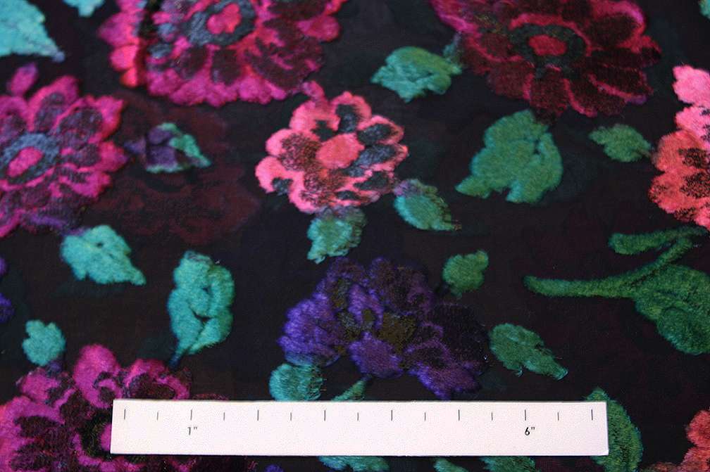 Silk Lurex Panné Burnout Velvet2