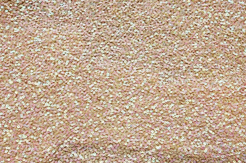 Sequins on Silk Chiffon0