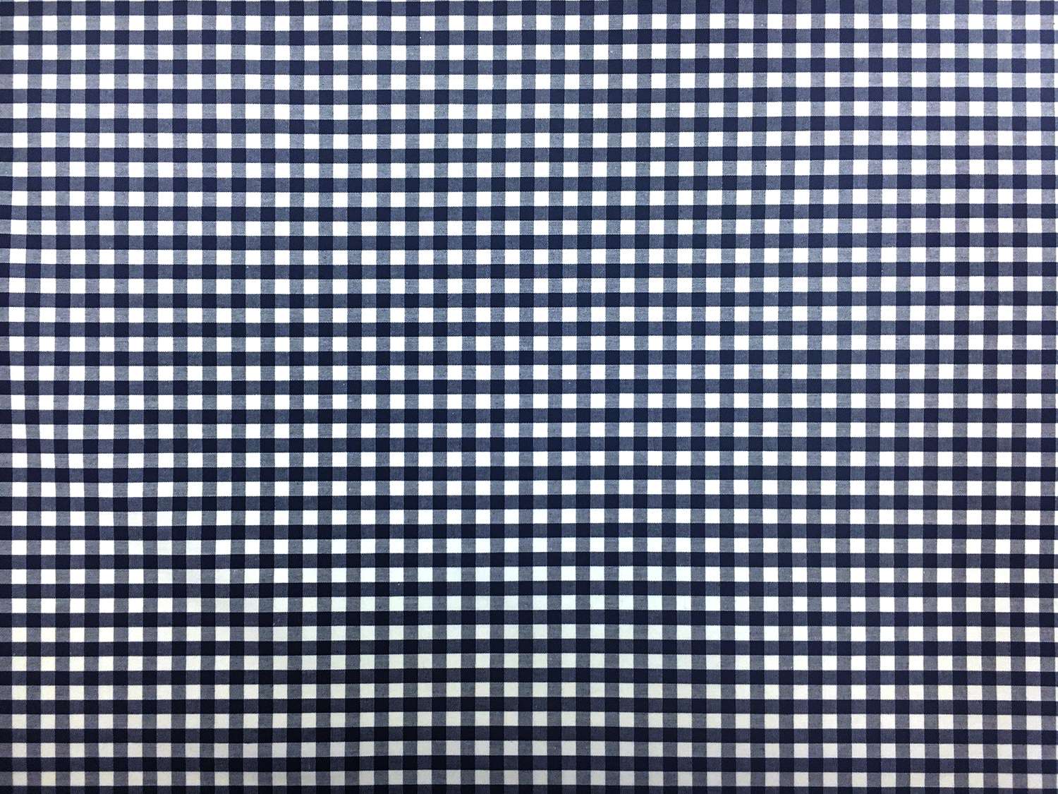 1/4" Cotton Gingham in Navy0