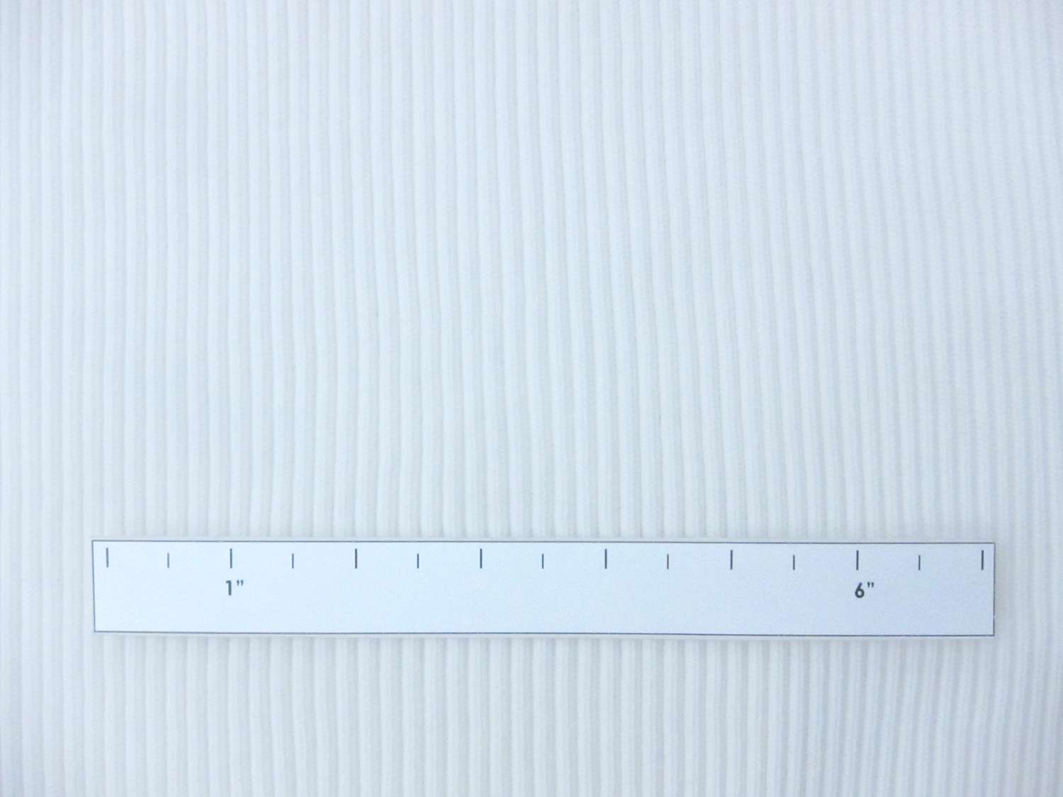 Nylon Rib Knit in White2