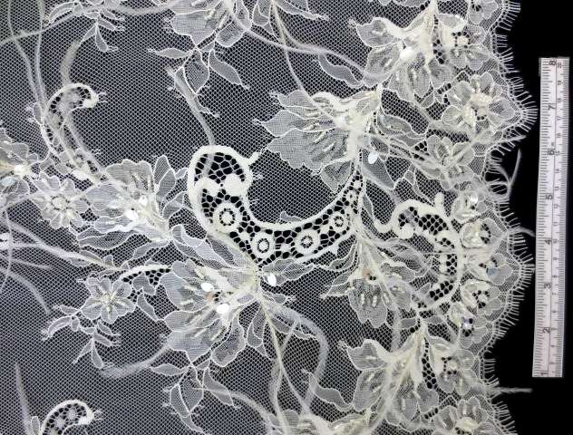 Beaded Chantilly Lace0