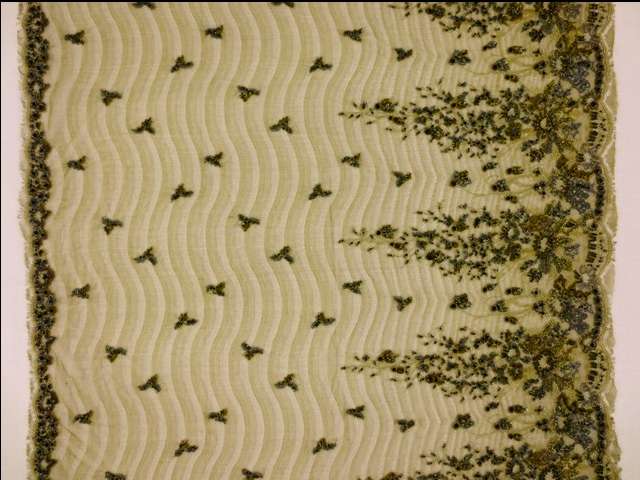Beaded Metallic Chantilly Lace3