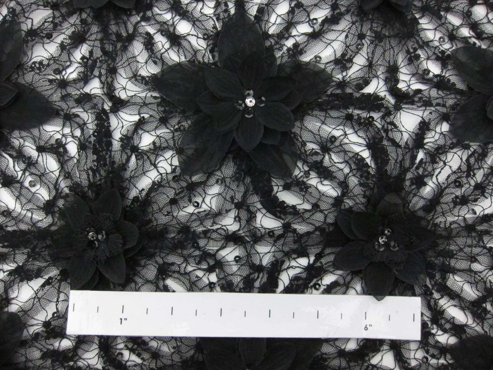 Flower Appliques on Illuision1