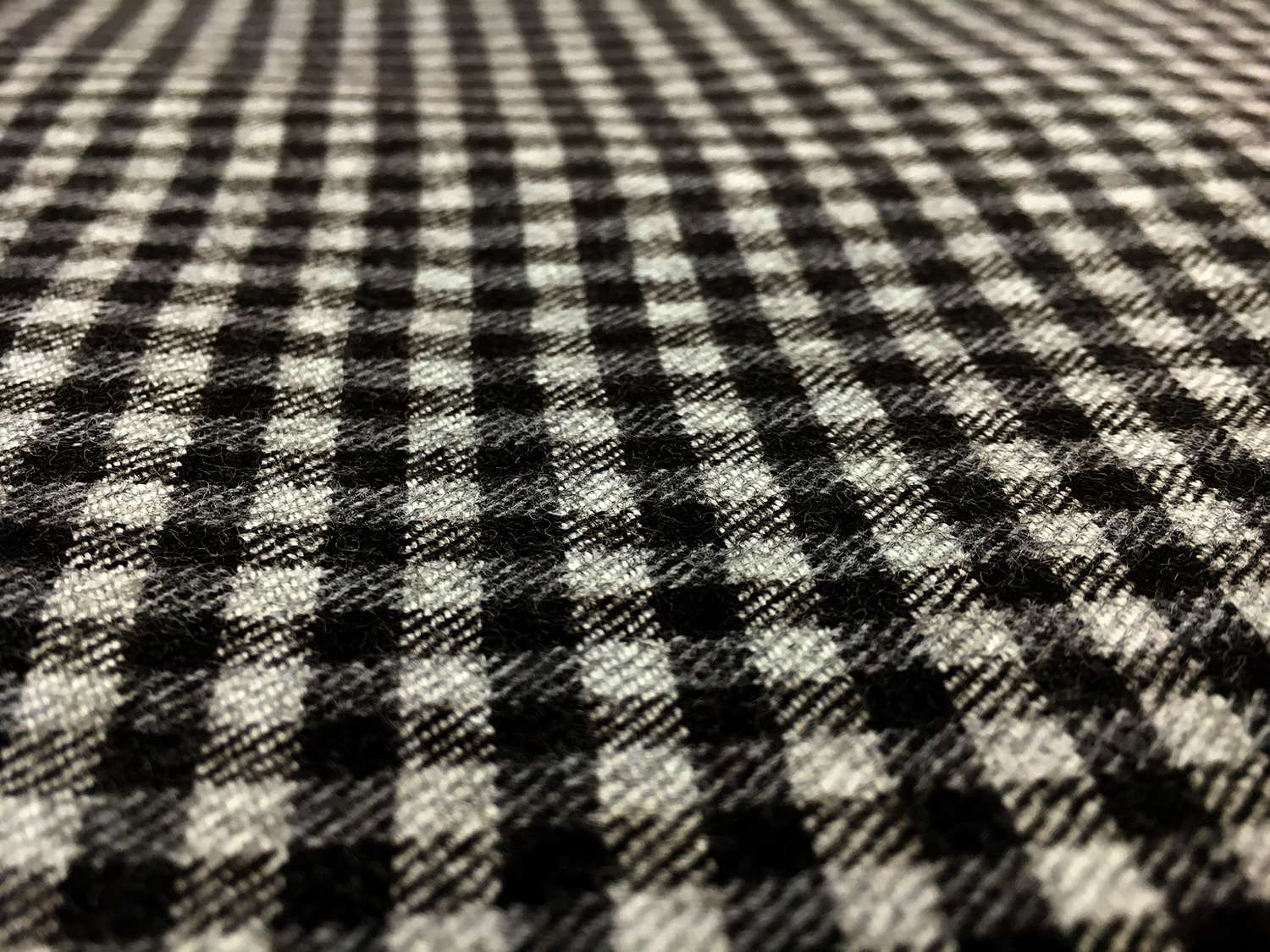 Italian Wool Lycra Plaid