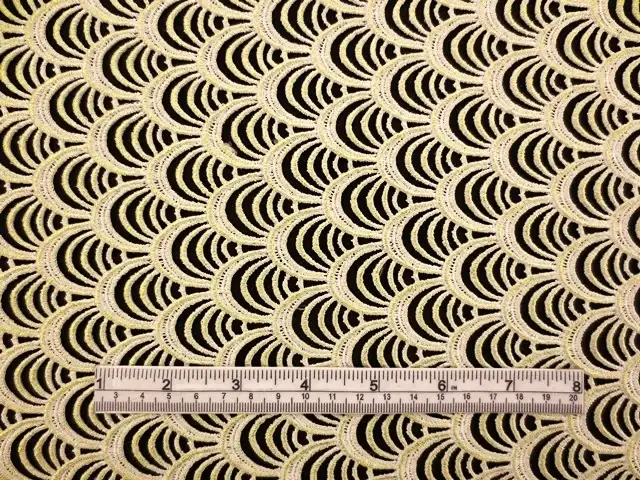 Metallic Guipure Lace1