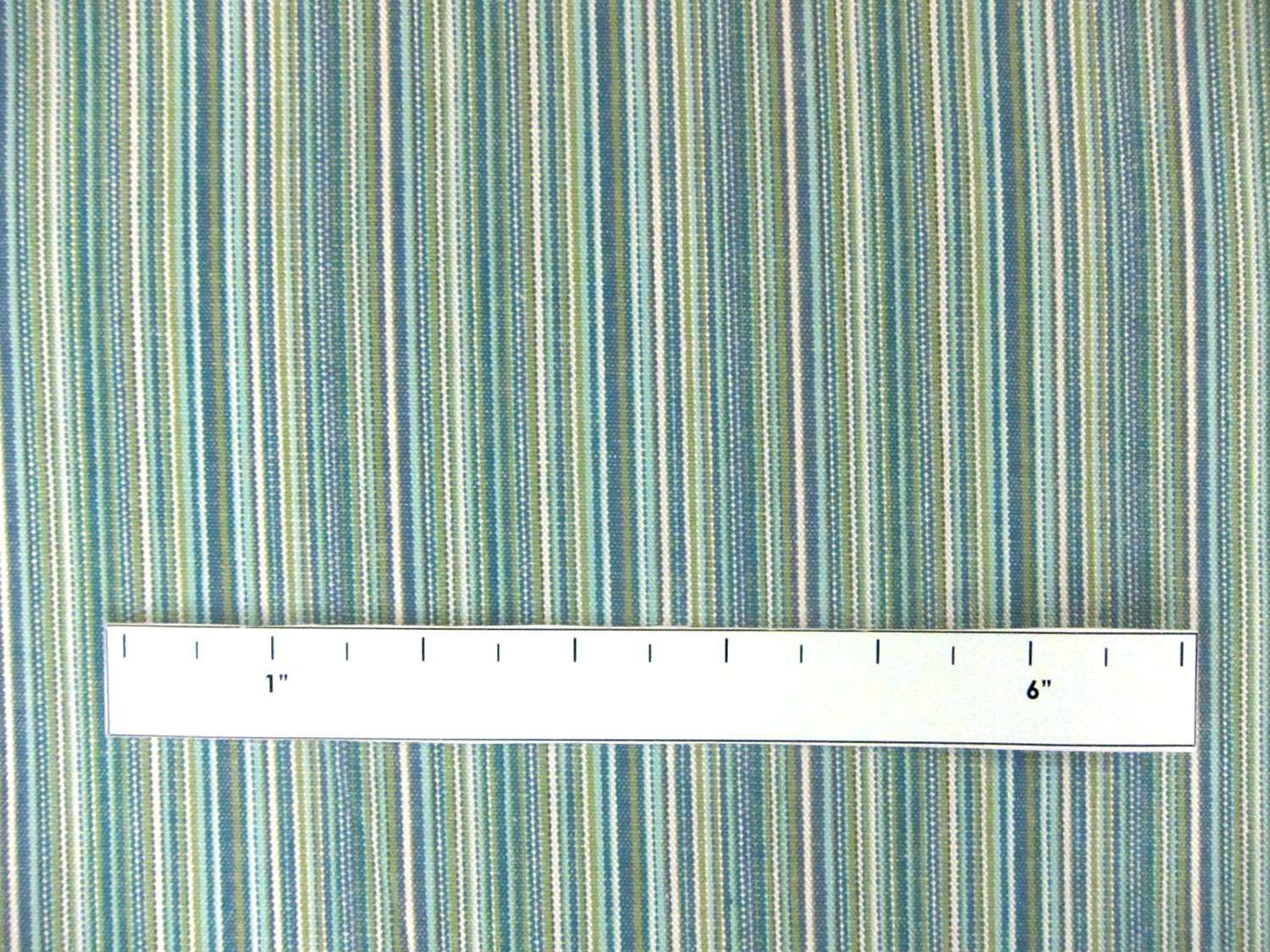 Cotton Woven Stripe in Caribe1