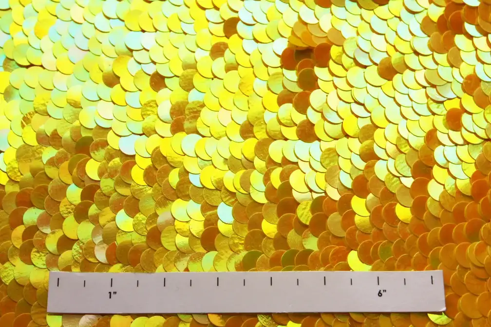 Paillettes on Silk Chiffon2