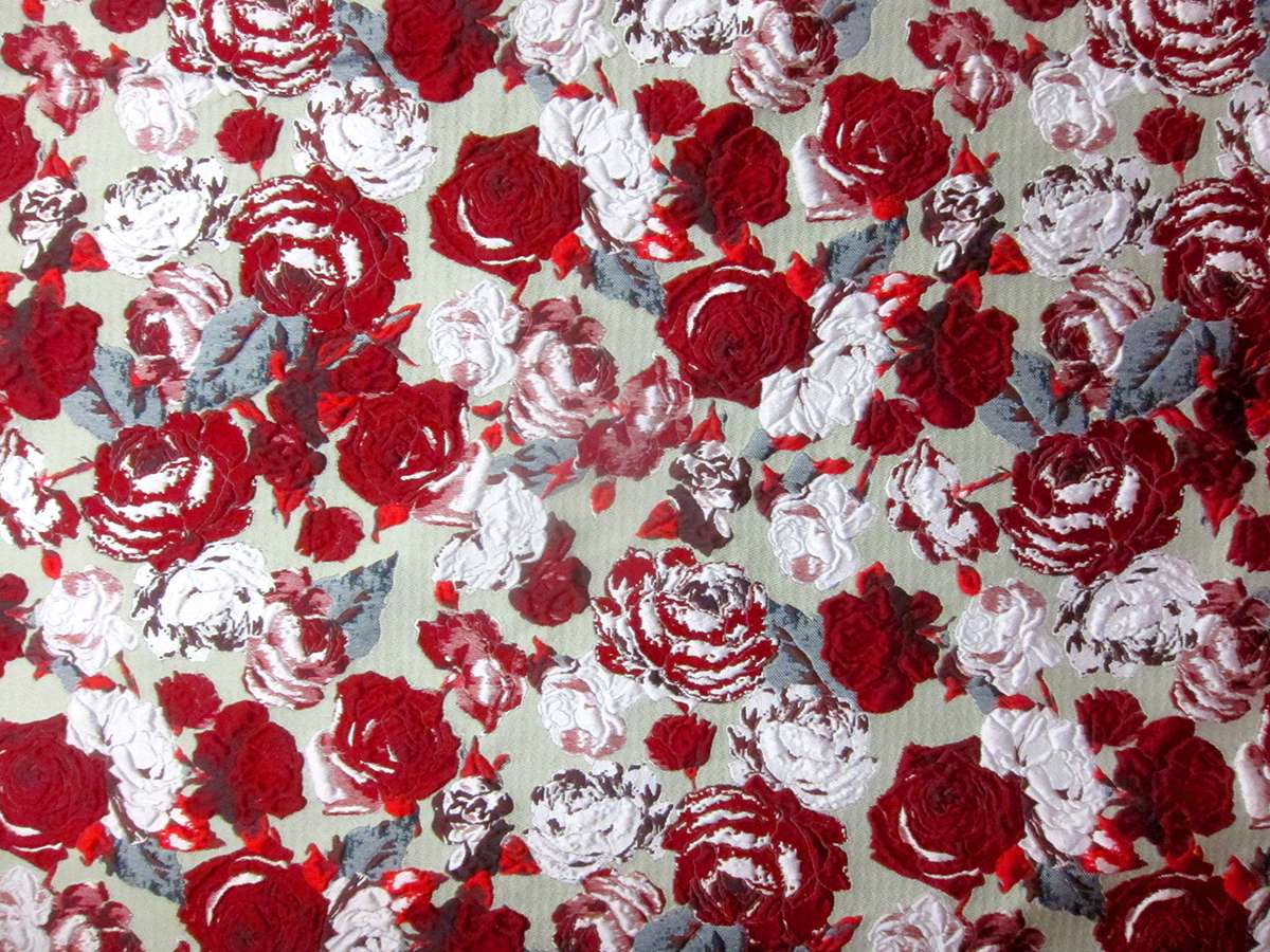 Silk Blend Cloqué0