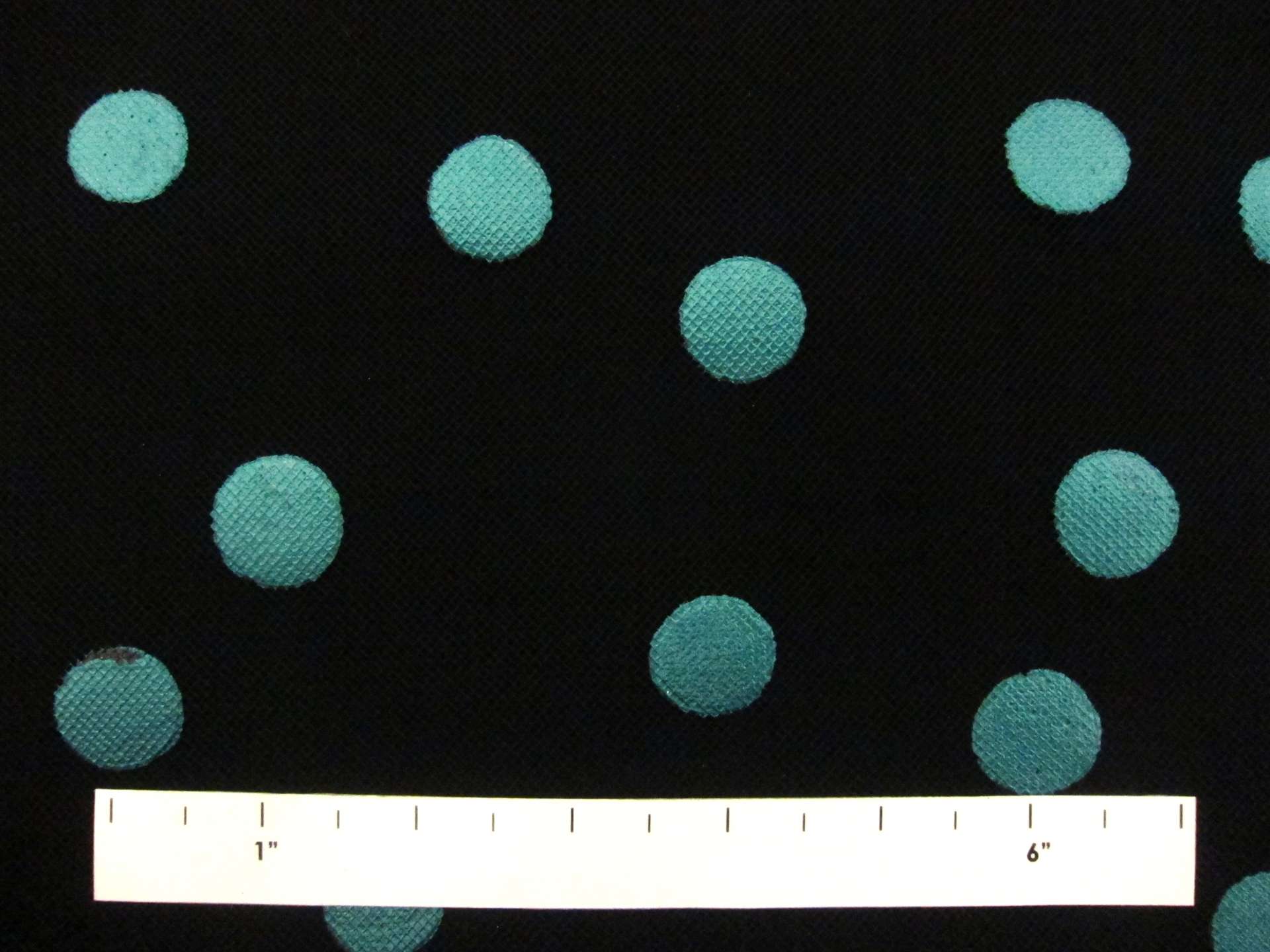 Painted Polka Dots on Tulle 1