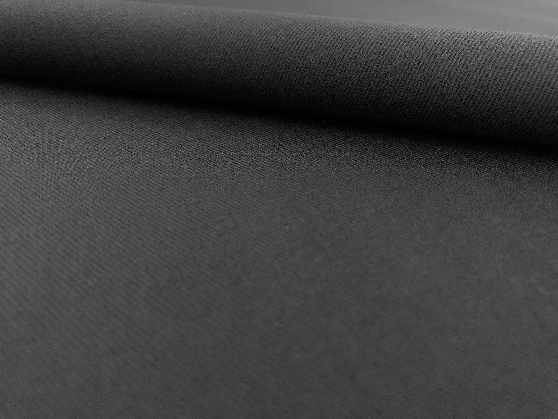 Cotton Chino Twill in Black 