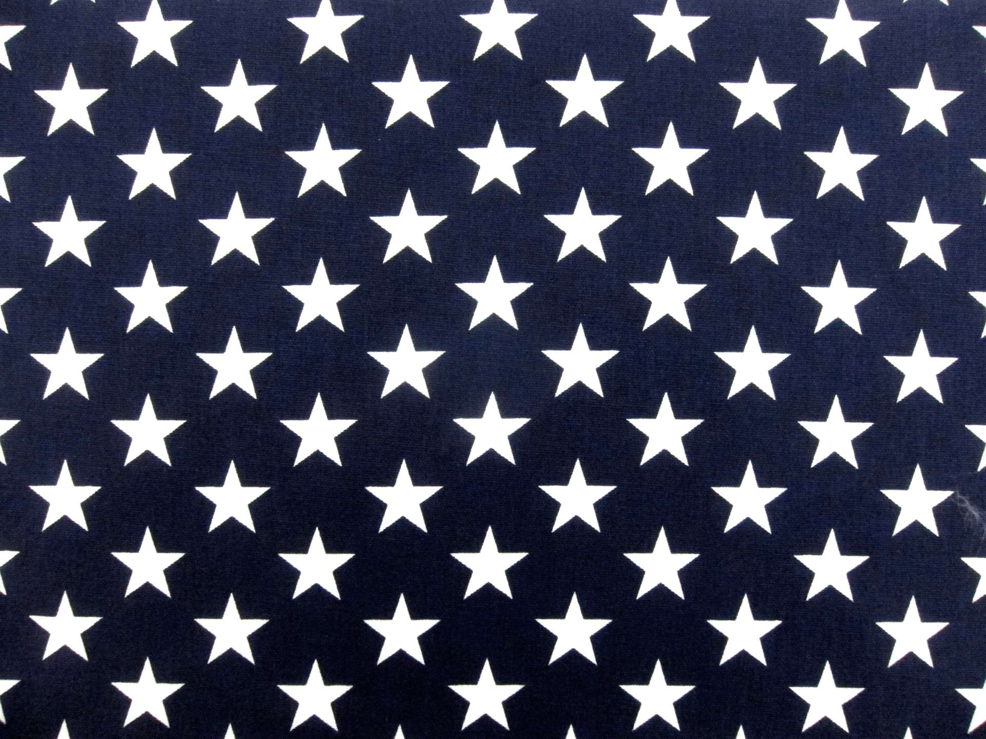 Cotton Canvas Stars Print0
