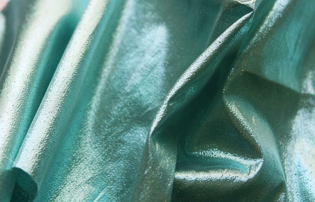 Tissue Lamé in Aquamarine1