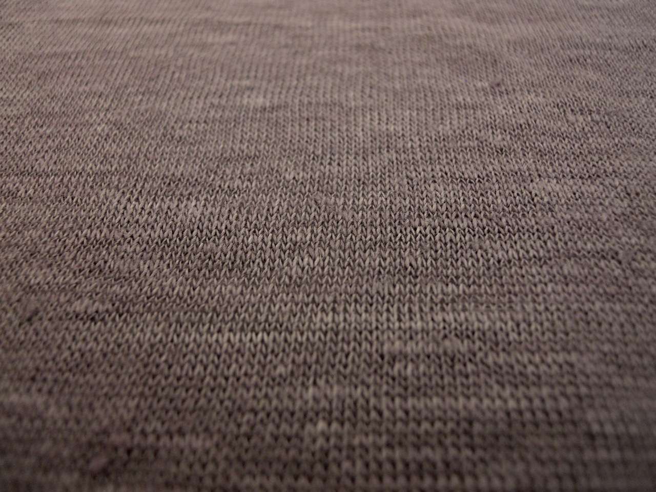 Sustainable Linen Knit in Purple Mauve