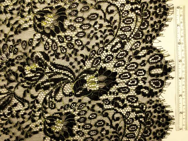 Metallic Chantilly Lace0