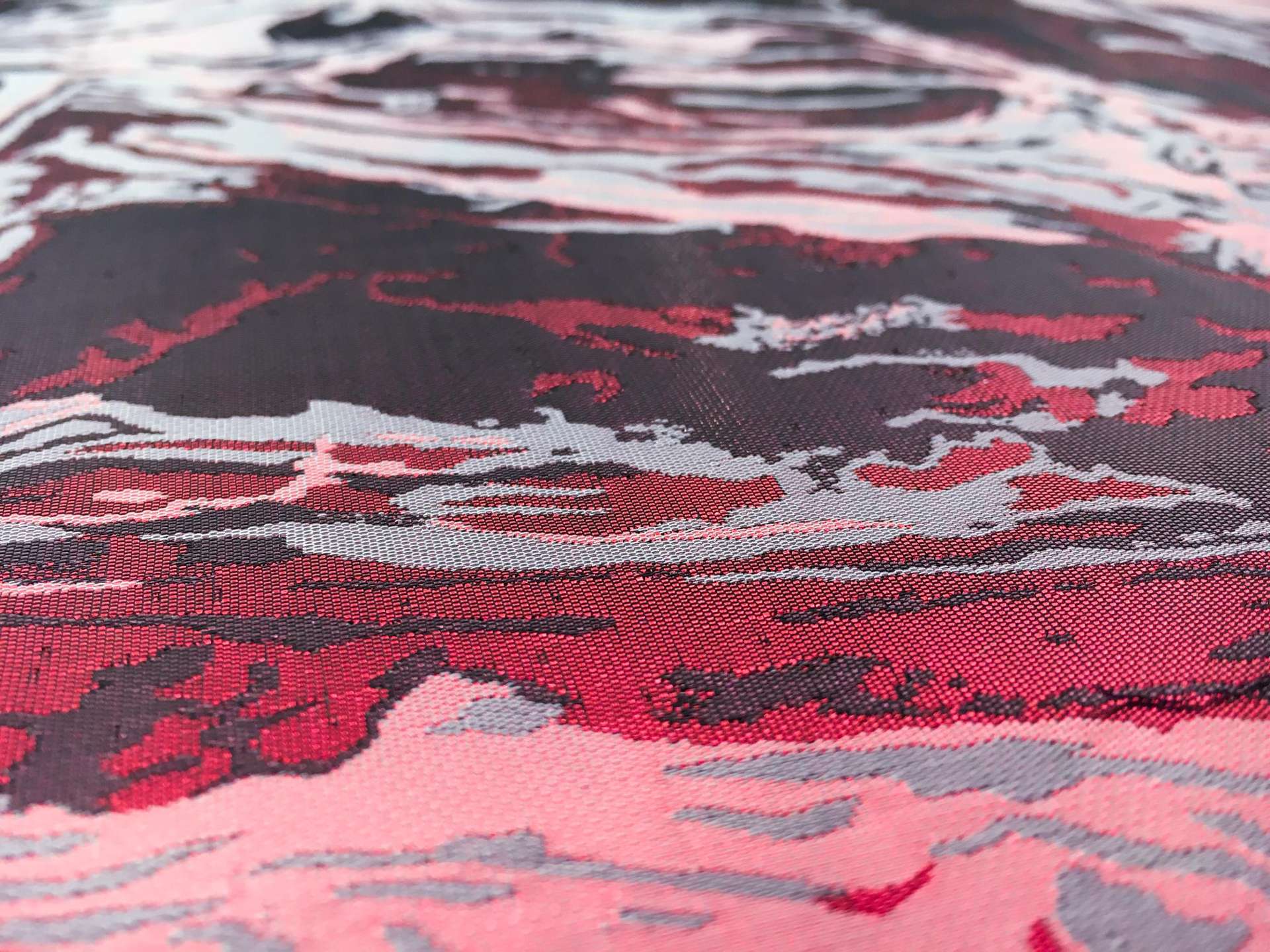 Metallic Abstract Taffeta2