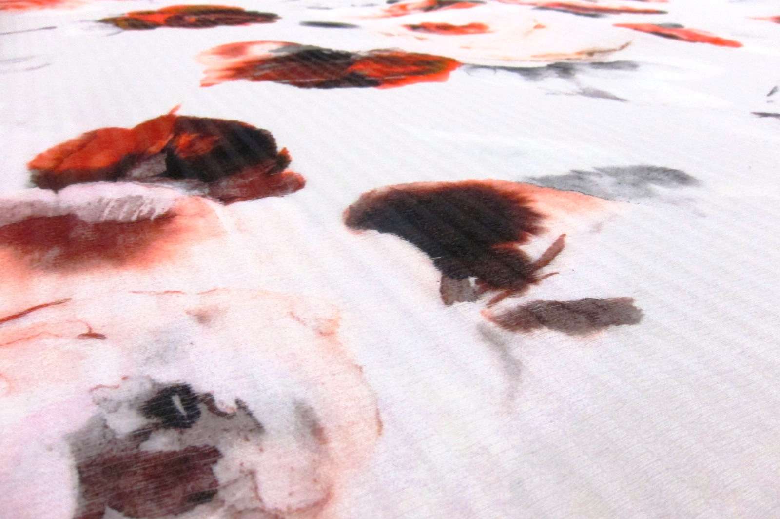 Printed Silk Organza Cloqué2