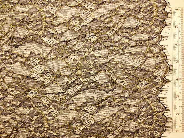 Metallic Chantilly Lace0