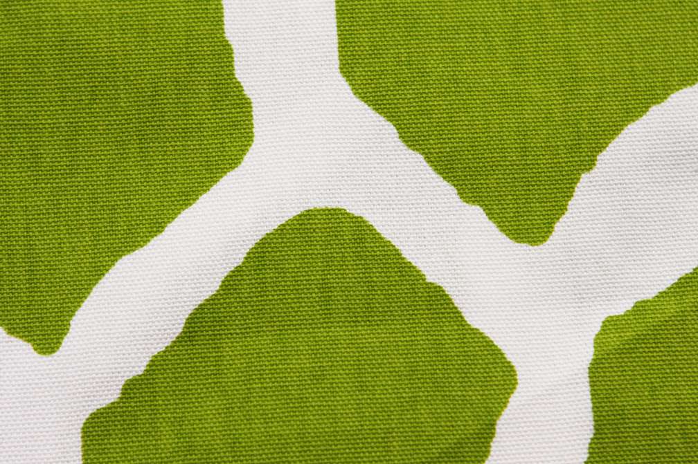 Cotton Canvas Giraffe Print in Chartreuse2