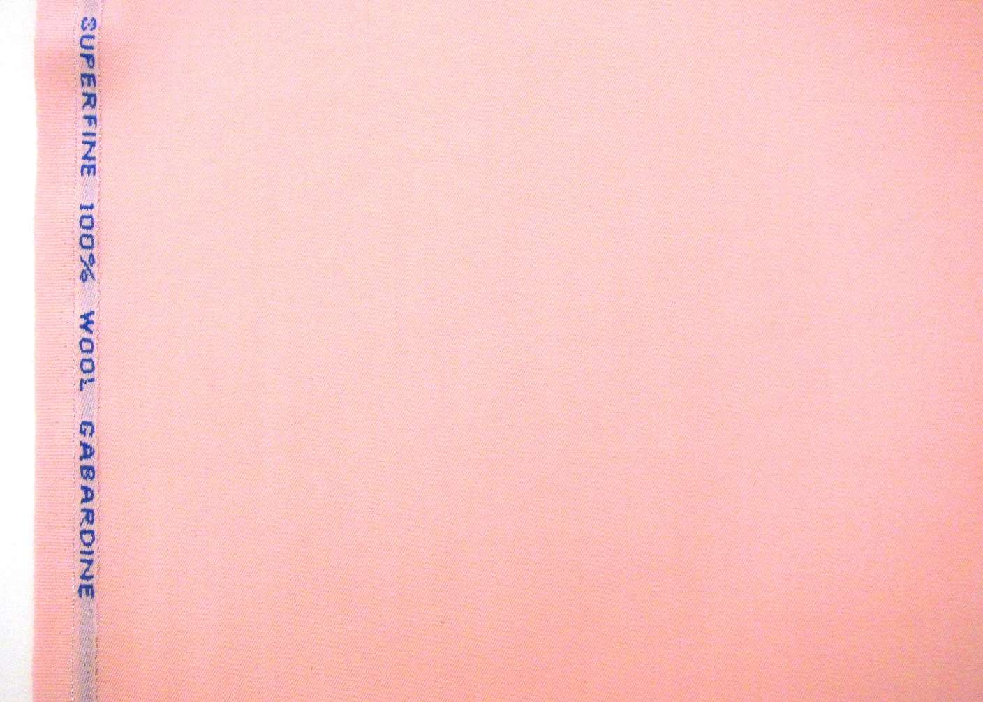 Wool Gabardine in Pink0
